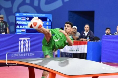 منتخب التيك بول يستعد لدورة الألعاب الشاطئية الآسيوية